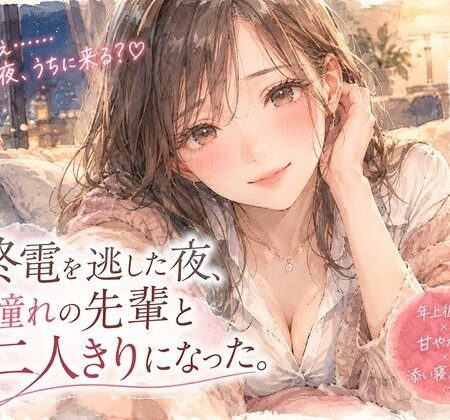 『終電を逃した夜、憧れの先輩と二人きりになった。』